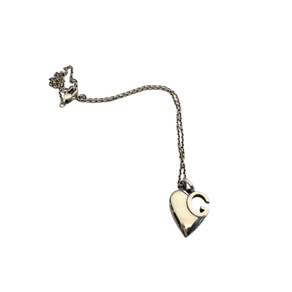 Gucci G Charlotte Heart in Solid Sterling Silver - Picture 12 of 14